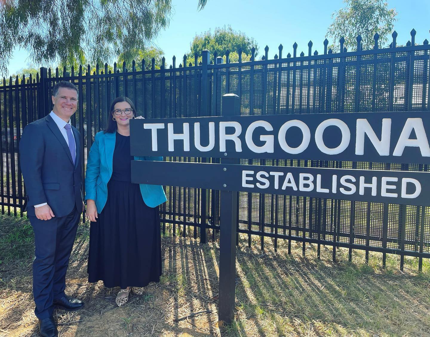 2022.09. JC & Sarah Mitchell MP Thurgoona PSNEW