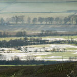 "Flooded farmland where a river has burst it's banks, Ross-shire, Scotland."